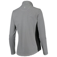 Cleveland Guardians Tommy Bahama Women's Aubrey Stripe Block IslandZone Half-Zip Jacket | MLB Discount