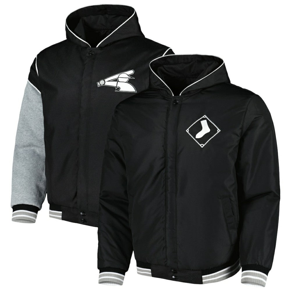 Chicago White Sox JH Design Reversible Fleece Full-Snap Hoodie Jacket | MLB On Sale