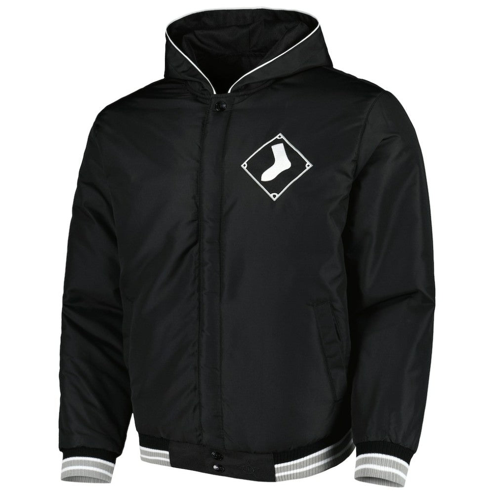 Chicago White Sox JH Design Reversible Fleece Full-Snap Hoodie Jacket | MLB On Sale
