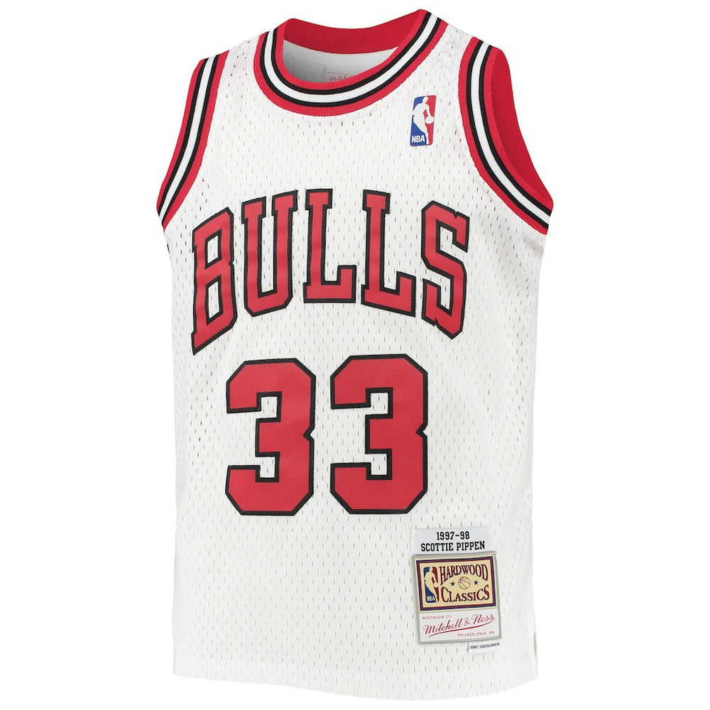 Scottie Pippen Chicago Bulls Youth 1997/98 Hardwood Classics Swingman Jersey sale On Sale