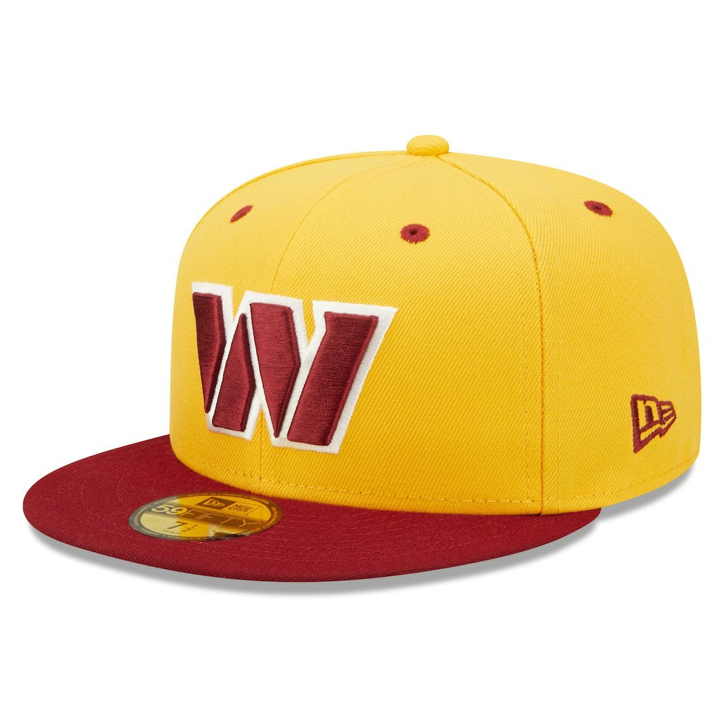 Washington Commanders New Era Flipside 2Tone 59FIFTY Fitted Hat