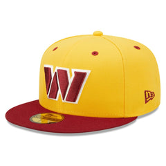 Washington Commanders New Era Flipside 2Tone 59FIFTY Fitted Hat