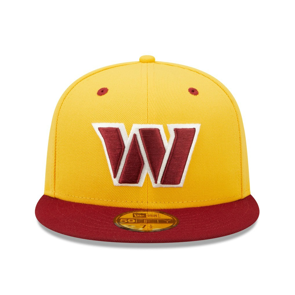 Washington Commanders New Era Flipside 2Tone 59FIFTY Fitted Hat