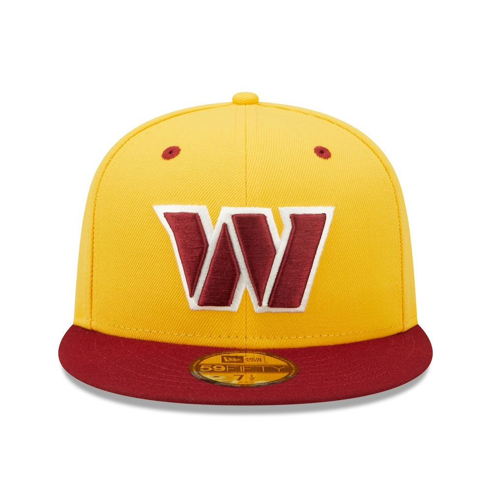 Washington Commanders New Era Flipside 2Tone 59FIFTY Fitted Hat