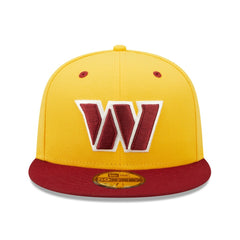 Washington Commanders New Era Flipside 2Tone 59FIFTY Fitted Hat