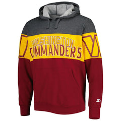 Washington Commanders  Starter Extreme Pullover Hoodie