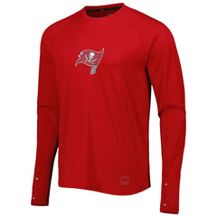Tampa Bay Buccaneers  MSX by Michael Strahan Interval Long Sleeve Raglan T-Shirt