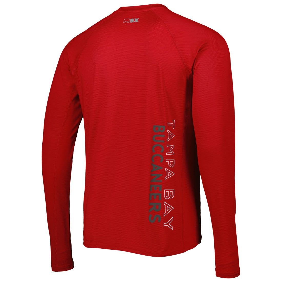 Tampa Bay Buccaneers  MSX by Michael Strahan Interval Long Sleeve Raglan T-Shirt