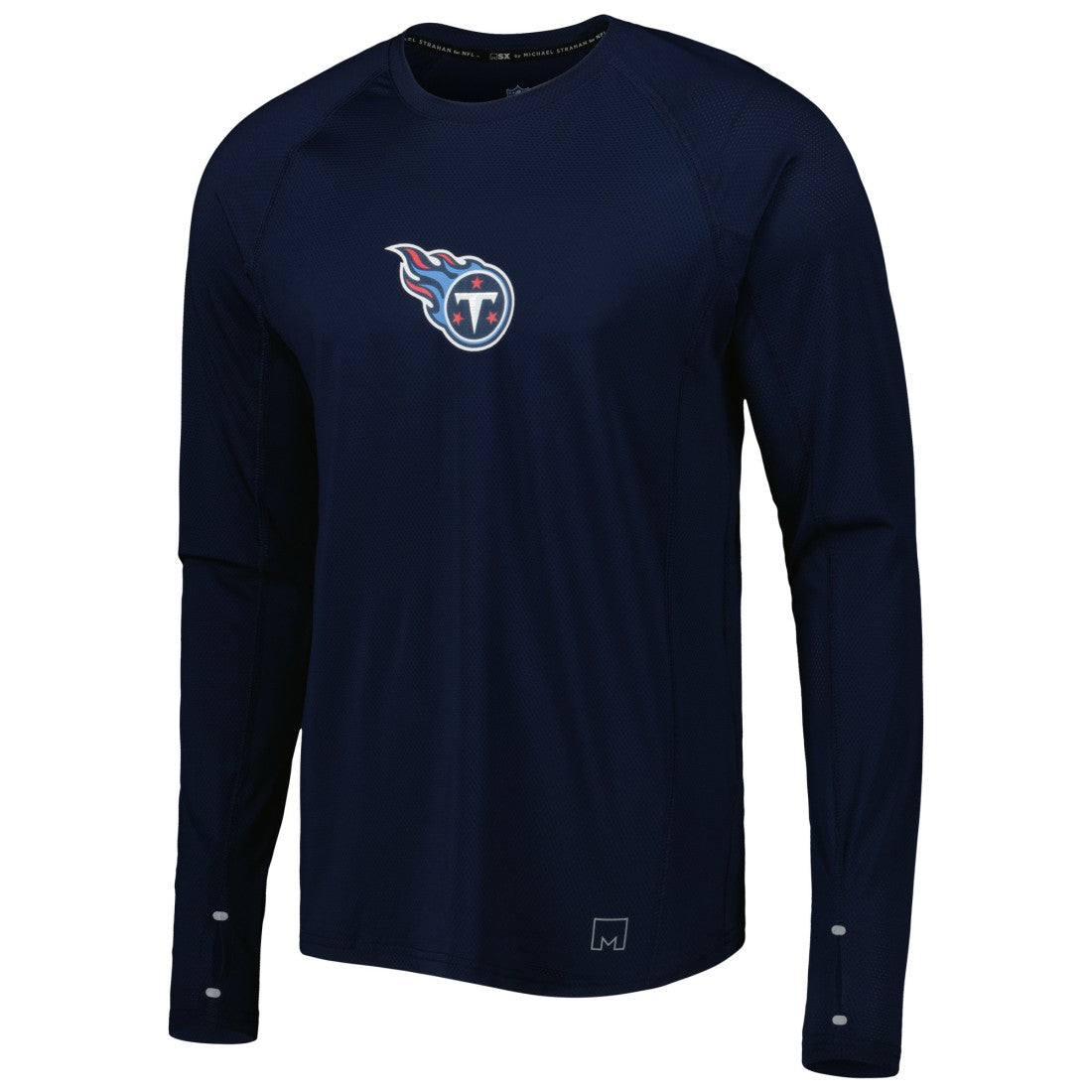 Tennessee Titans  MSX by Michael Strahan Interval Long Sleeve Raglan T-Shirt