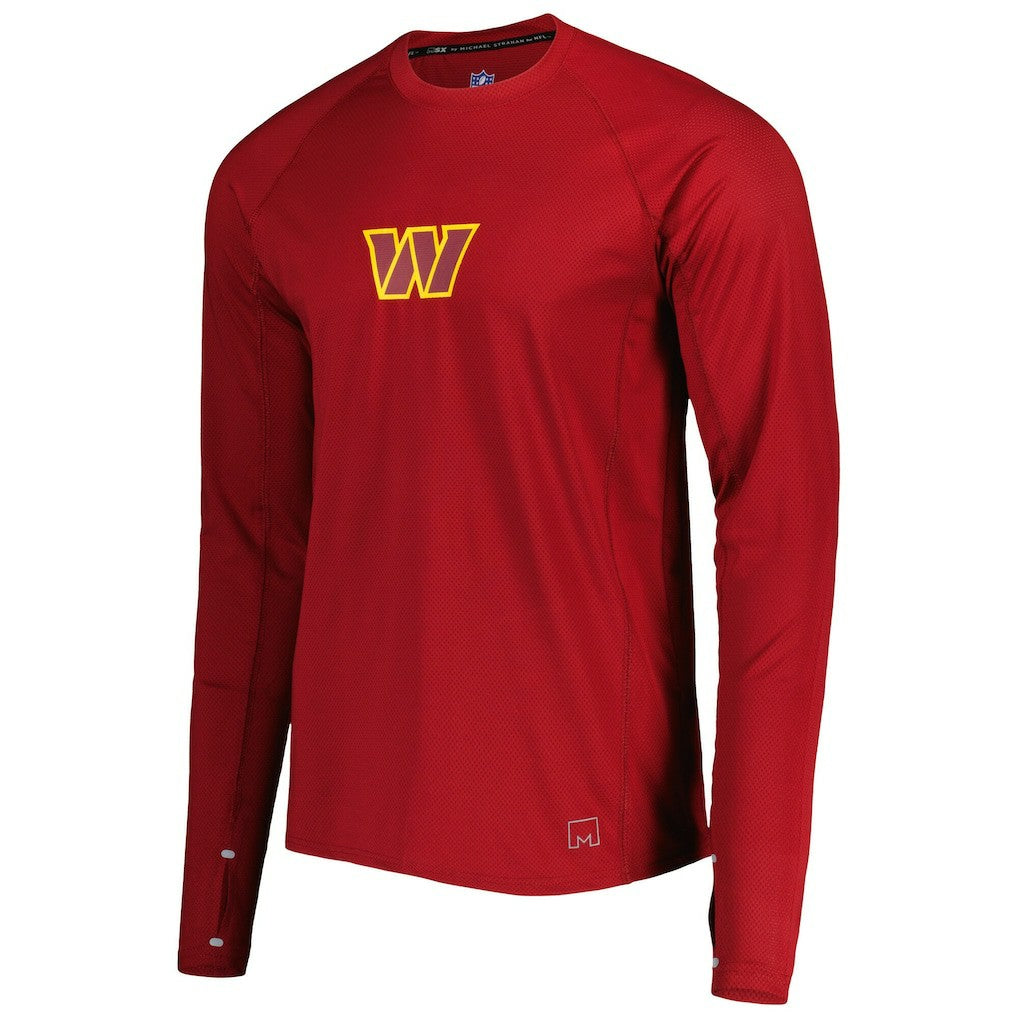 Washington Commanders  MSX by Michael Strahan Interval Long Sleeve Raglan T-Shirt