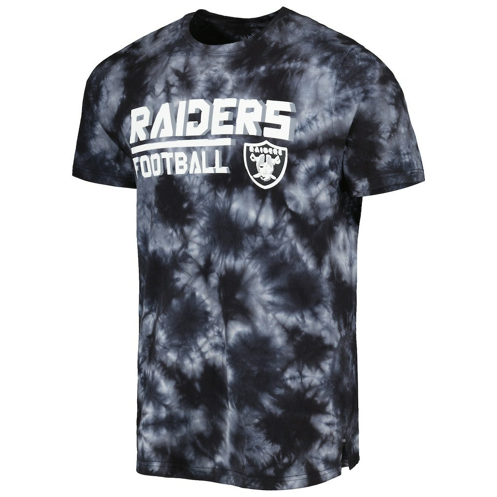 Las Vegas Raiders  MSX by Michael Strahan Recovery Tie-Dye T-Shirt
