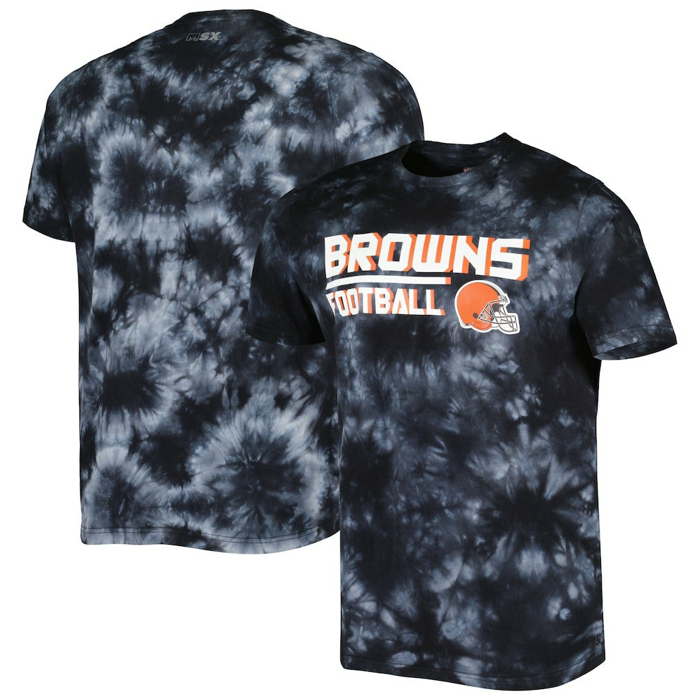 Cleveland Browns  MSX by Michael Strahan Recovery Tie-Dye T-Shirt