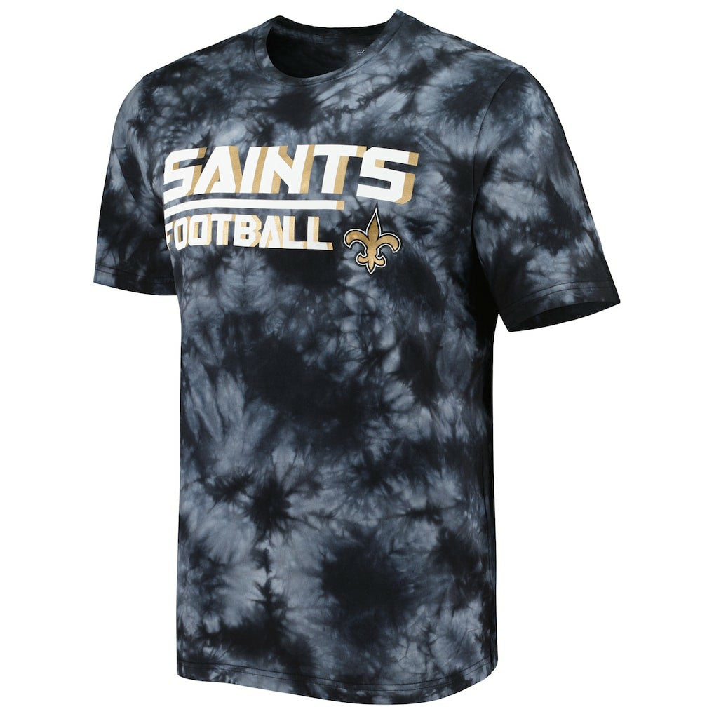 New Orleans Saints  MSX by Michael Strahan Recovery Tie-Dye T-Shirt