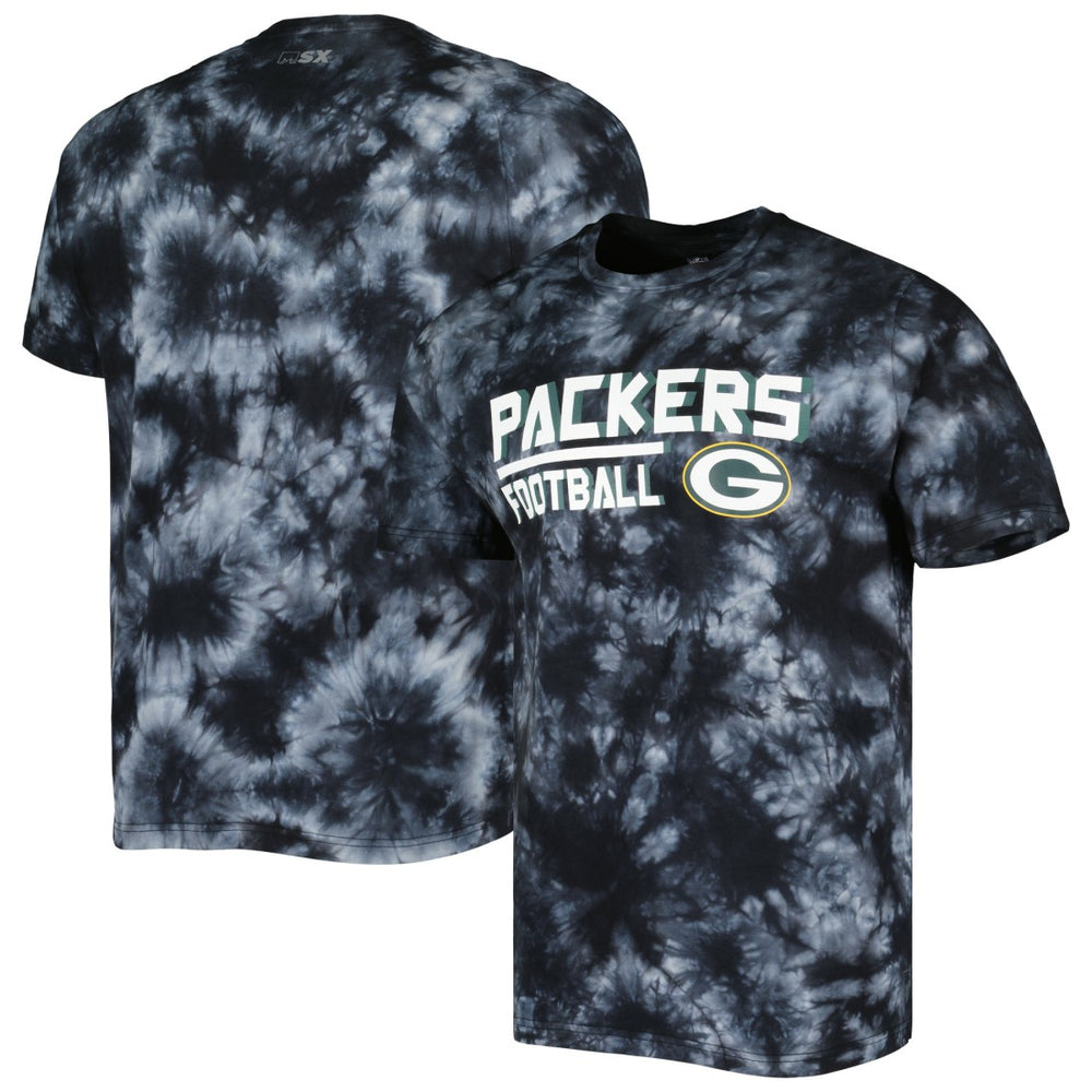 Green Bay Packers  MSX by Michael Strahan Recovery Tie-Dye T-Shirt