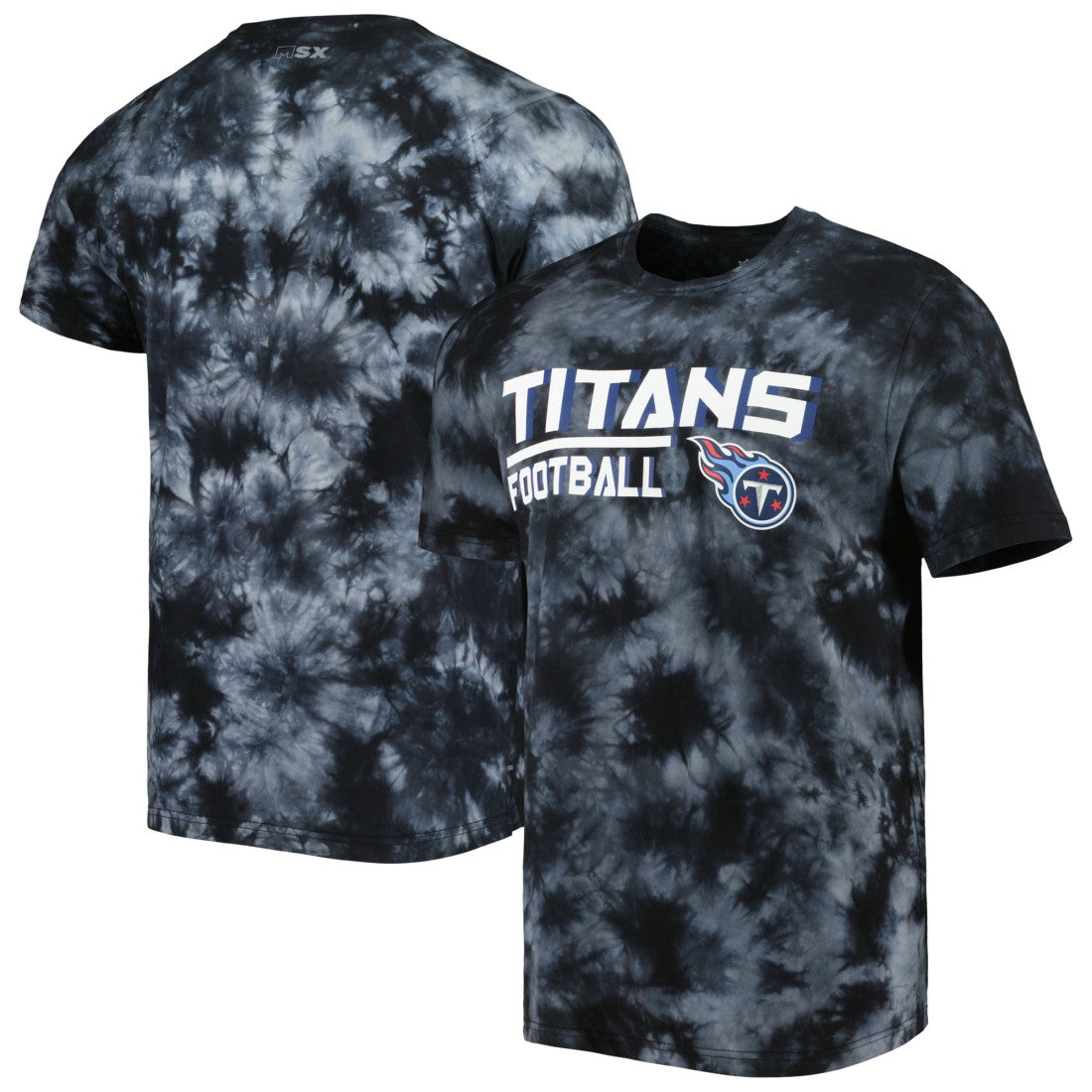 Tennessee Titans  MSX by Michael Strahan Recovery Tie-Dye T-Shirt