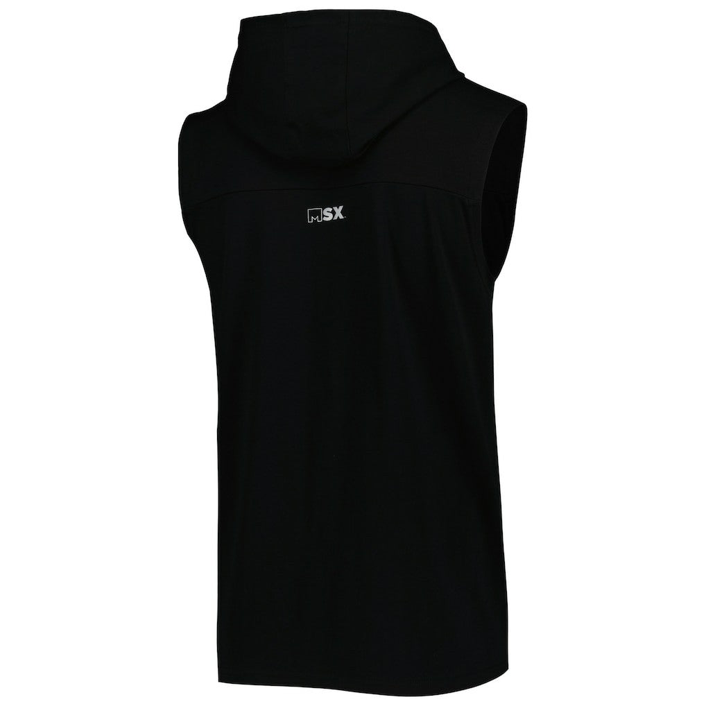 New Orleans Saints  MSX by Michael Strahan Relay Sleeveless Pullover Hoodie