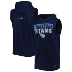 Tennessee Titans  MSX by Michael Strahan Relay Sleeveless Pullover Hoodie