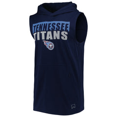 Tennessee Titans  MSX by Michael Strahan Relay Sleeveless Pullover Hoodie
