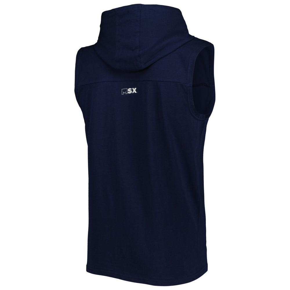 Tennessee Titans  MSX by Michael Strahan Relay Sleeveless Pullover Hoodie