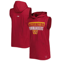 Washington Commanders  MSX by Michael Strahan Relay Sleeveless Pullover Hoodie
