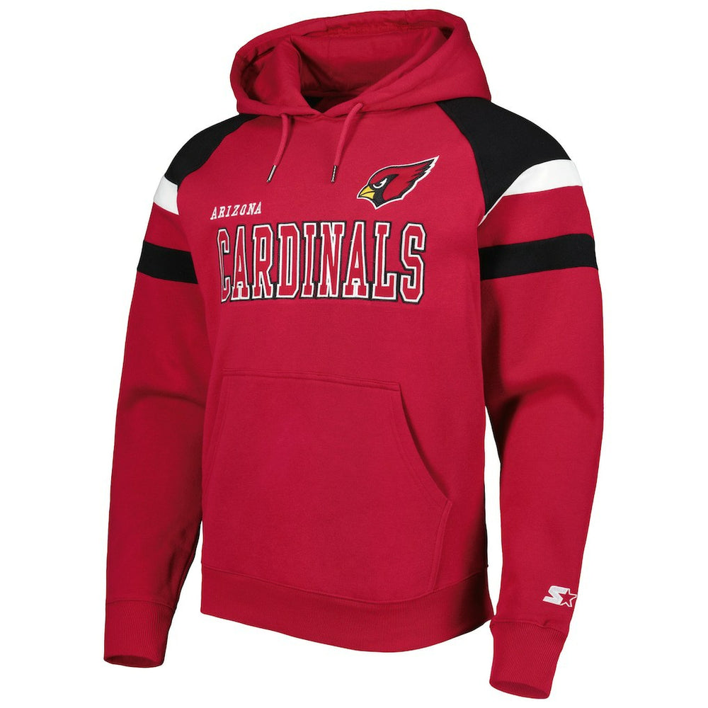 Arizona Cardinals  Starter Draft Fleece Raglan Pullover Hoodie