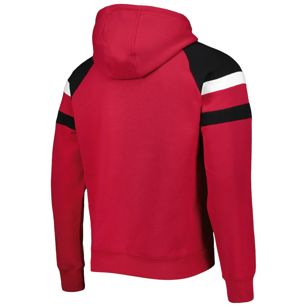 Arizona Cardinals  Starter Draft Fleece Raglan Pullover Hoodie