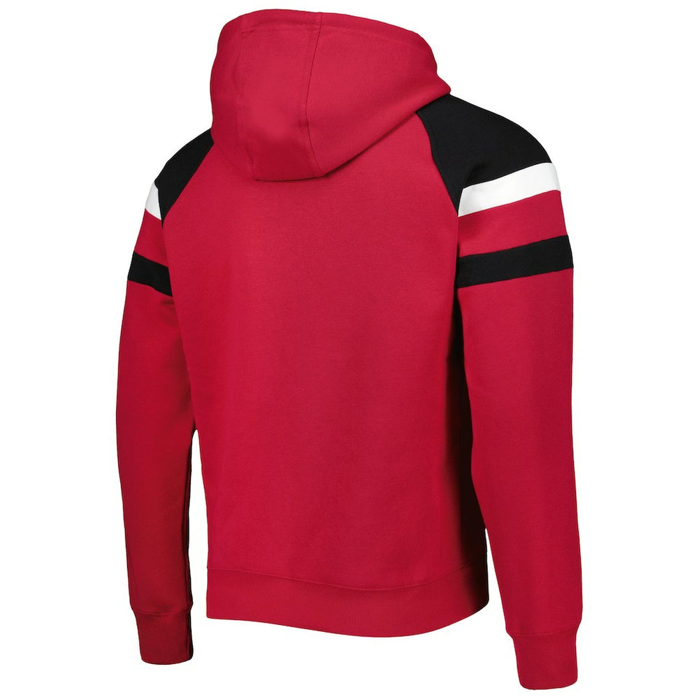 Arizona Cardinals  Starter Draft Fleece Raglan Pullover Hoodie