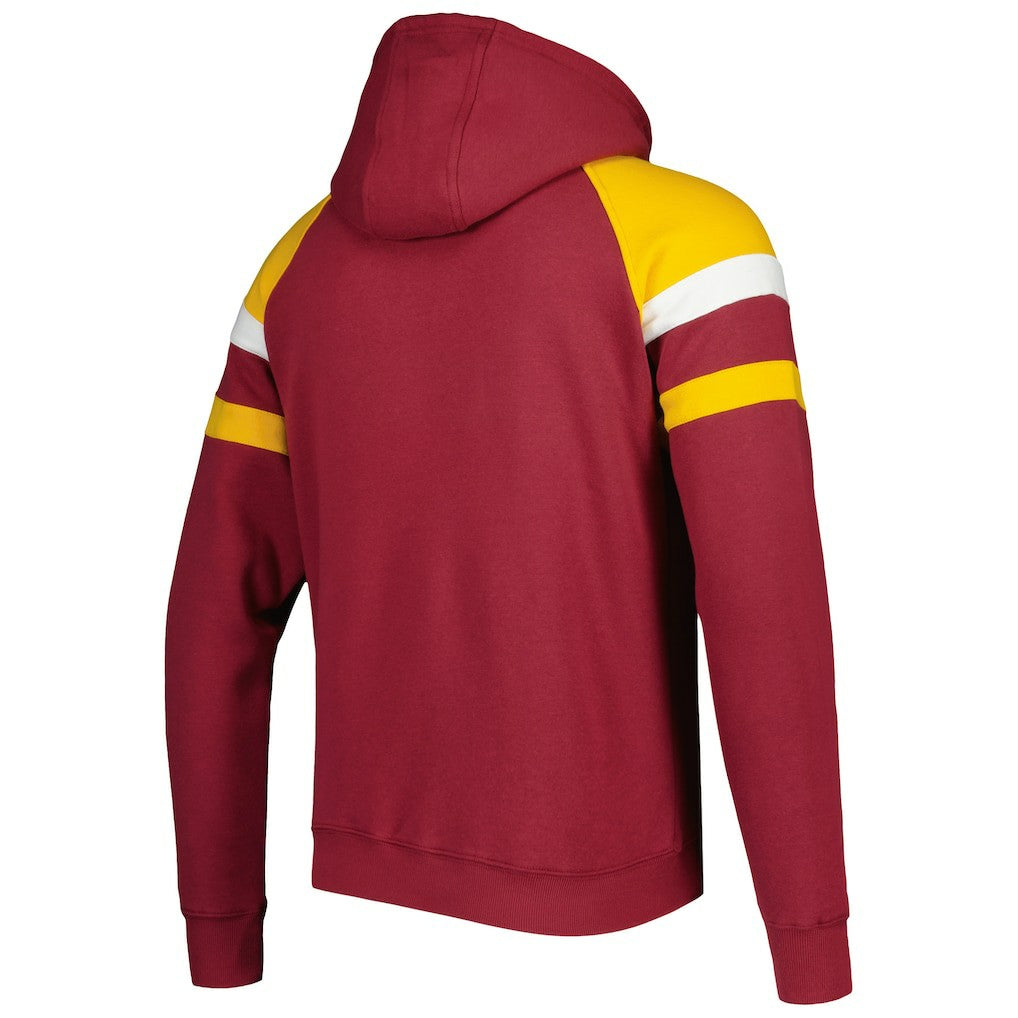 Washington Commanders  Starter Draft Fleece Raglan Pullover Hoodie