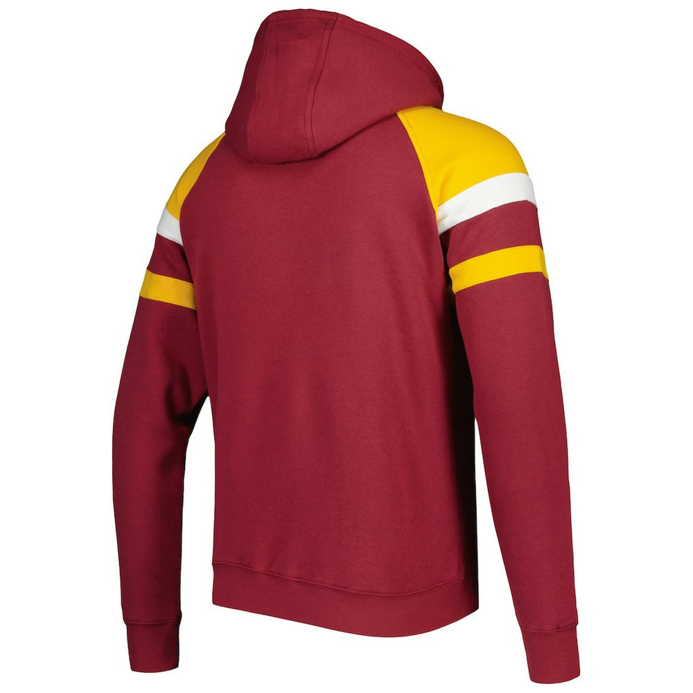 Washington Commanders  Starter Draft Fleece Raglan Pullover Hoodie