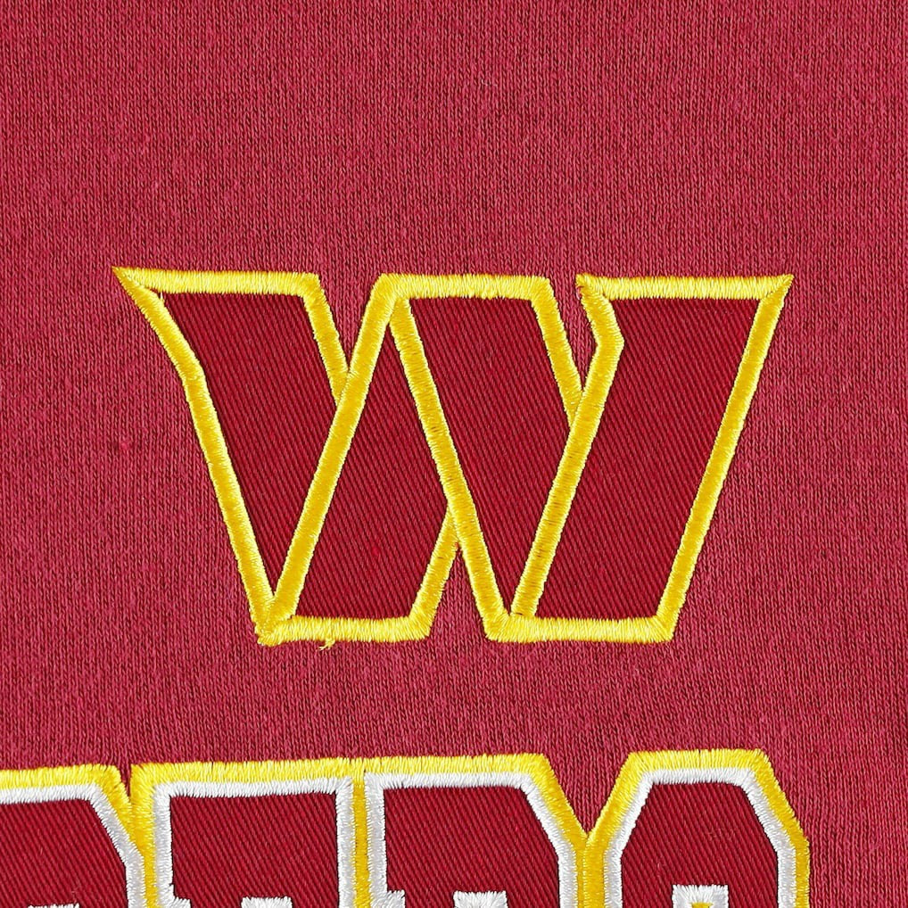 Washington Commanders  Starter Draft Fleece Raglan Pullover Hoodie