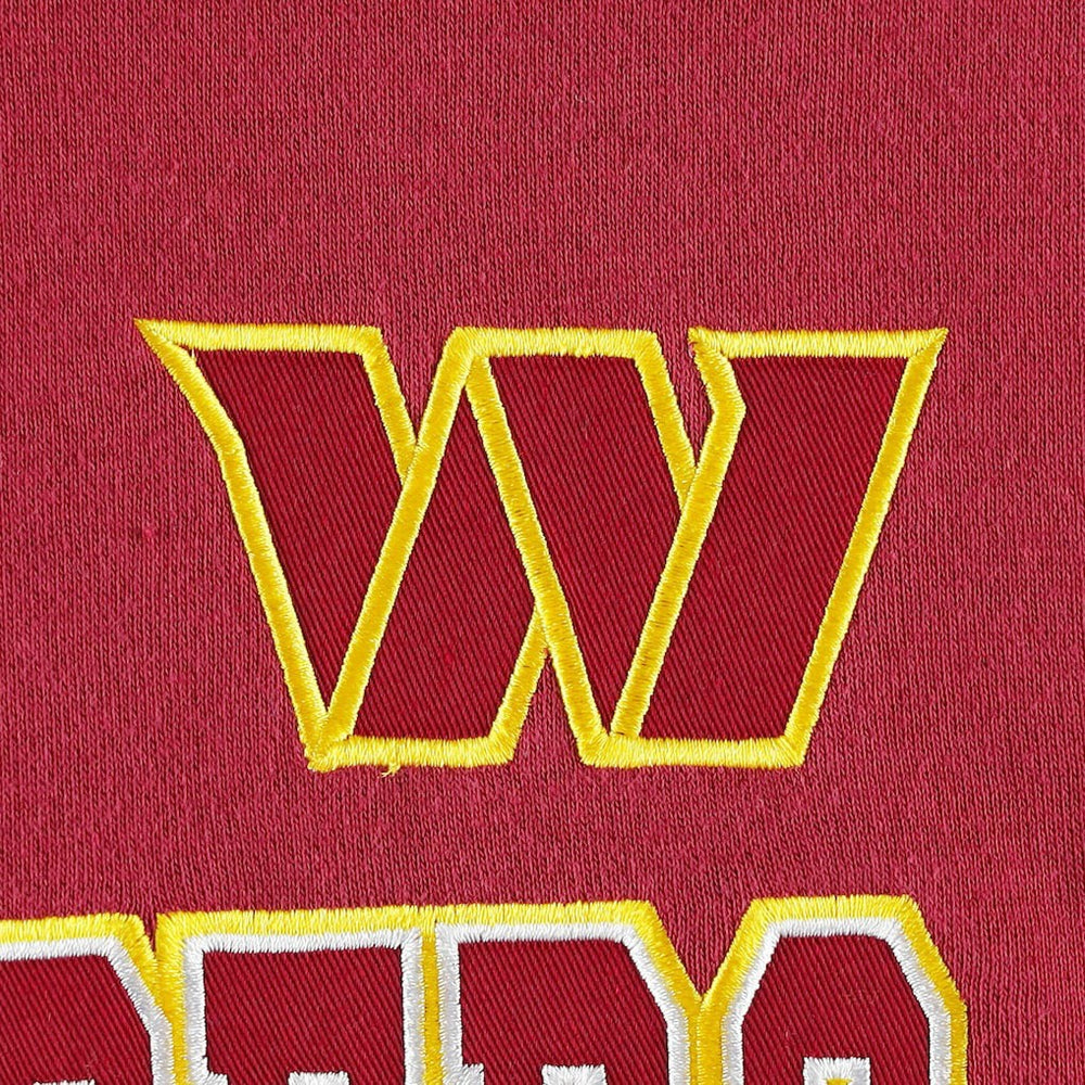 Washington Commanders  Starter Draft Fleece Raglan Pullover Hoodie