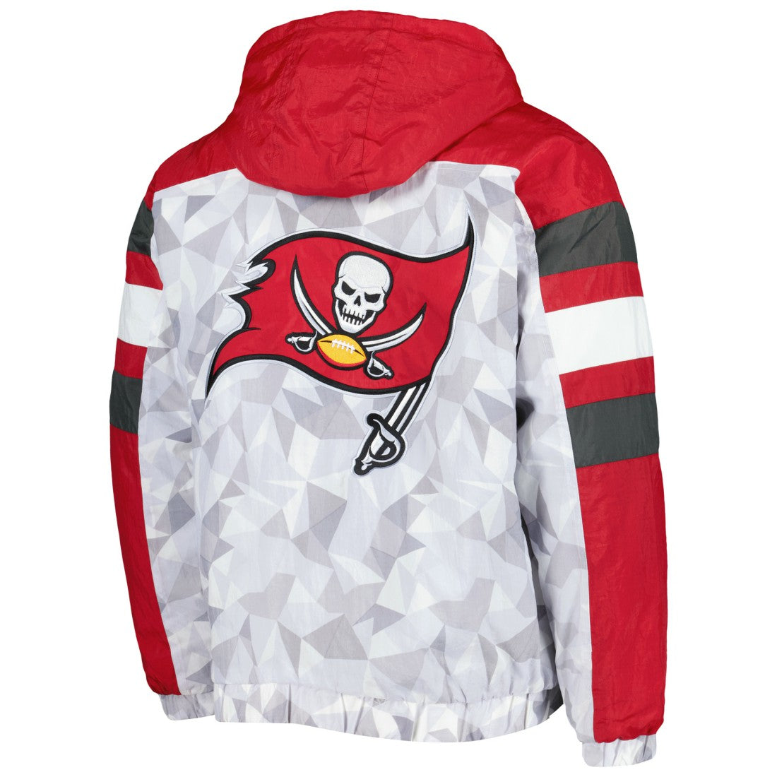 Tampa Bay Buccaneers  Starter Thursday Night Gridiron Raglan Half-Zip Hooded Jacket