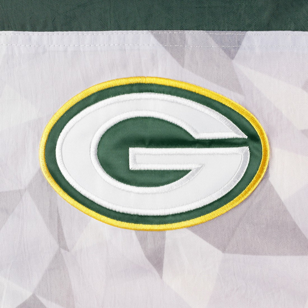 Green Bay Packers  Starter Thursday Night Gridiron Raglan Half-Zip Hooded Jacket