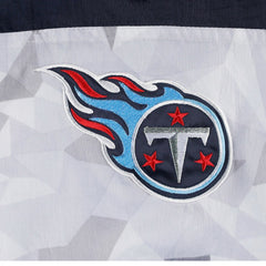 Tennessee Titans  Starter Thursday Night Gridiron Raglan Half-Zip Hooded Jacket