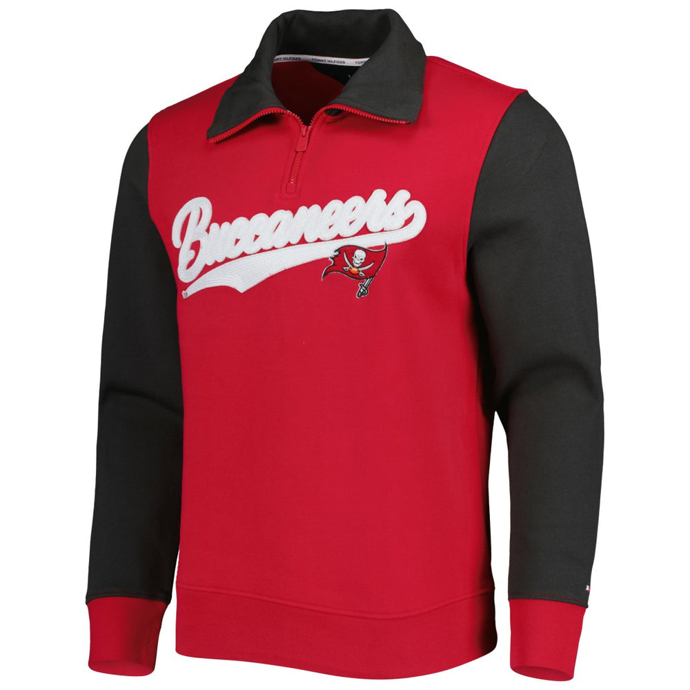 Tampa Bay Buccaneers  Tommy Hilfiger Aiden Quarter-Zip Sweatshirt