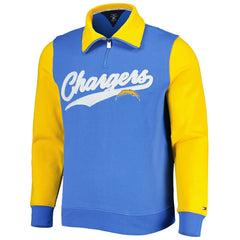 Los Angeles Chargers  Tommy Hilfiger Aiden Quarter-Zip Sweatshirt