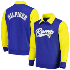 Los Angeles Rams  Tommy Hilfiger Aiden Quarter-Zip Sweatshirt