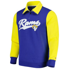 Los Angeles Rams  Tommy Hilfiger Aiden Quarter-Zip Sweatshirt