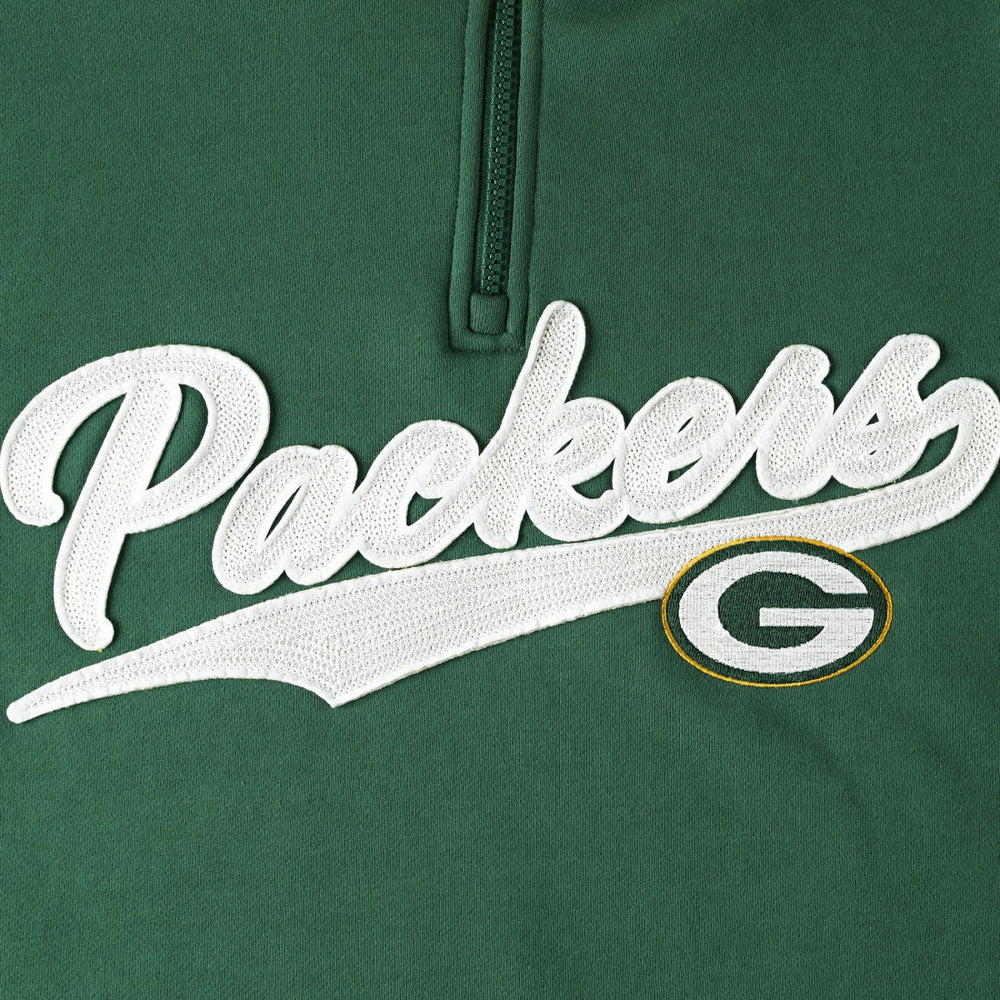 Green Bay Packers  Tommy Hilfiger Aiden Quarter-Zip Sweatshirt