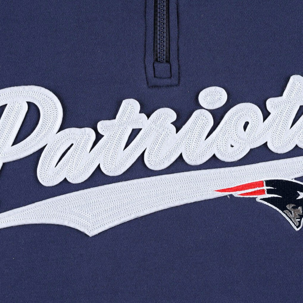New England Patriots  Tommy Hilfiger Aiden Quarter-Zip Sweatshirt