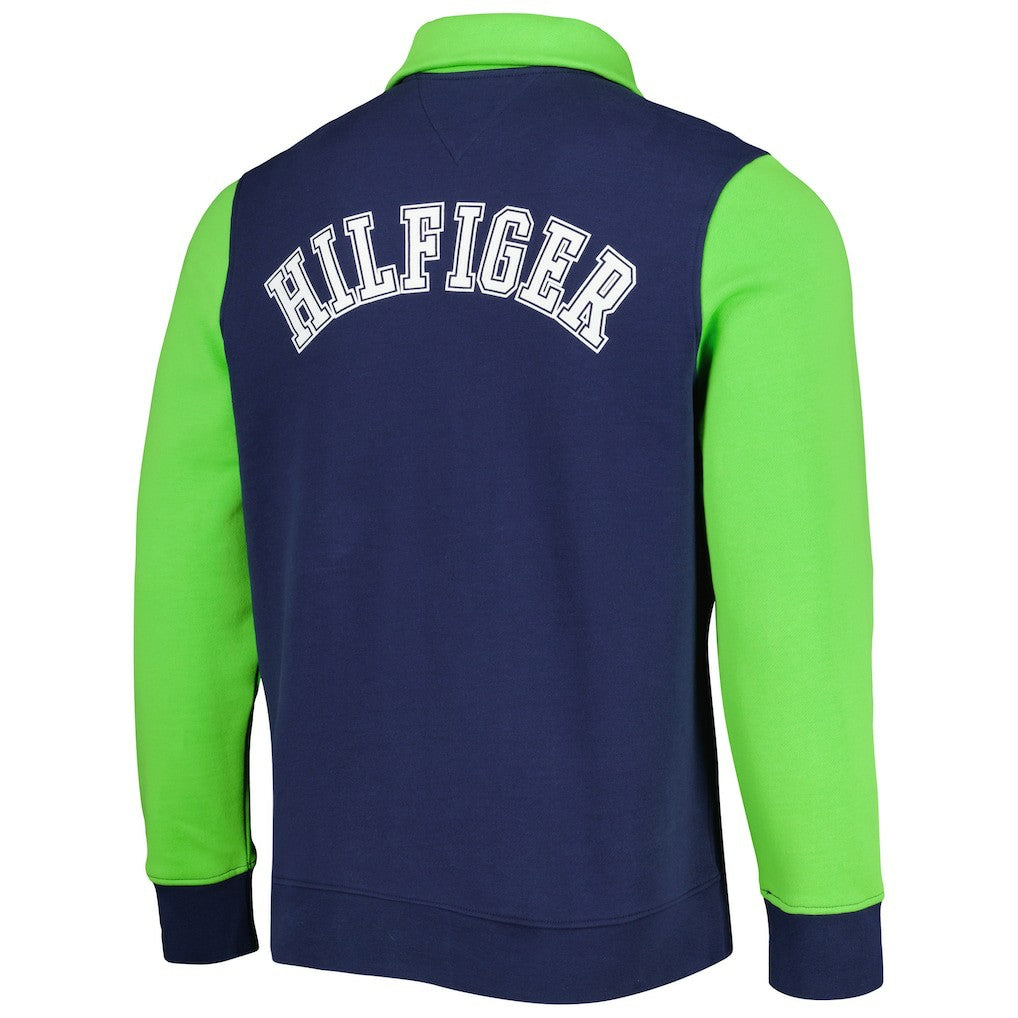 Seattle Seahawks  Tommy Hilfiger Aiden Quarter-Zip Sweatshirt