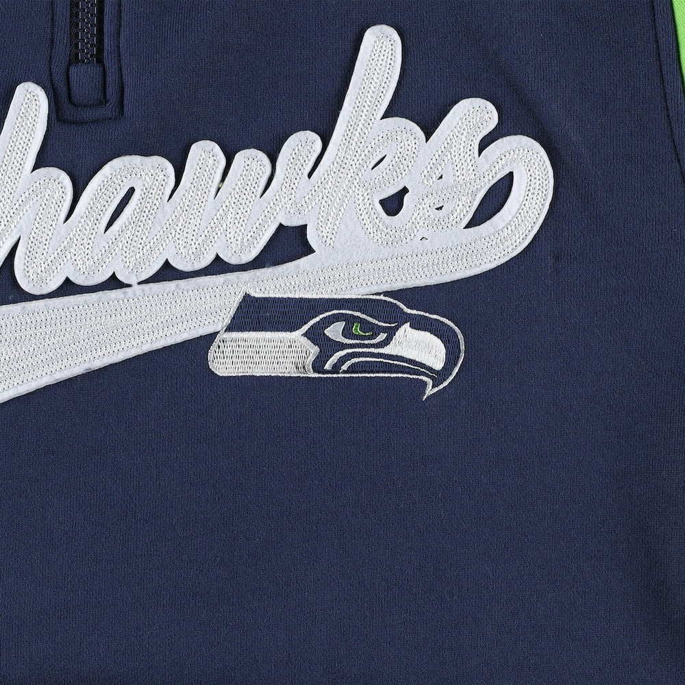 Seattle Seahawks  Tommy Hilfiger Aiden Quarter-Zip Sweatshirt