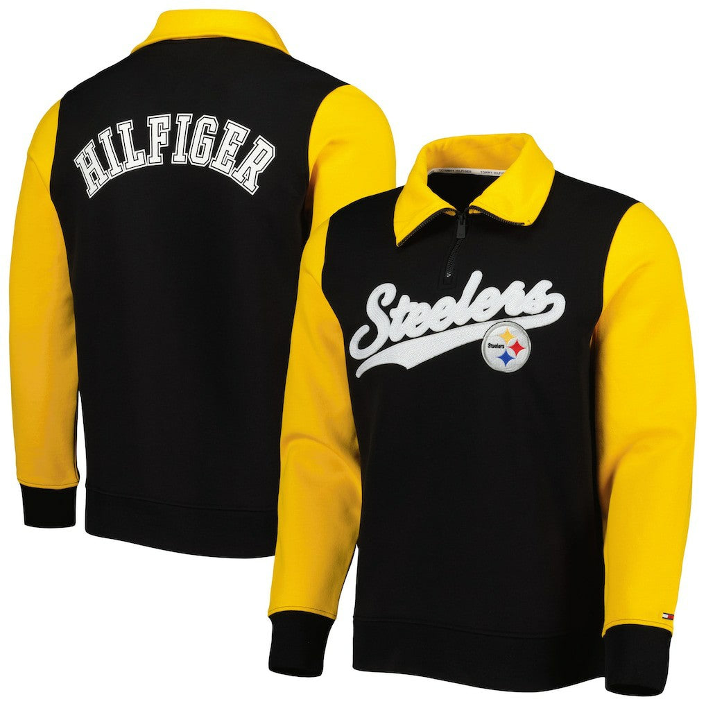 Pittsburgh Steelers  Tommy Hilfiger Aiden Quarter-Zip Sweatshirt