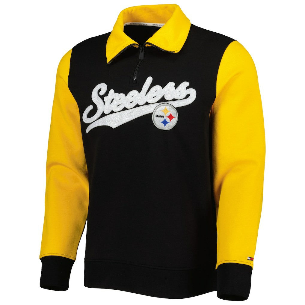 Pittsburgh Steelers  Tommy Hilfiger Aiden Quarter-Zip Sweatshirt