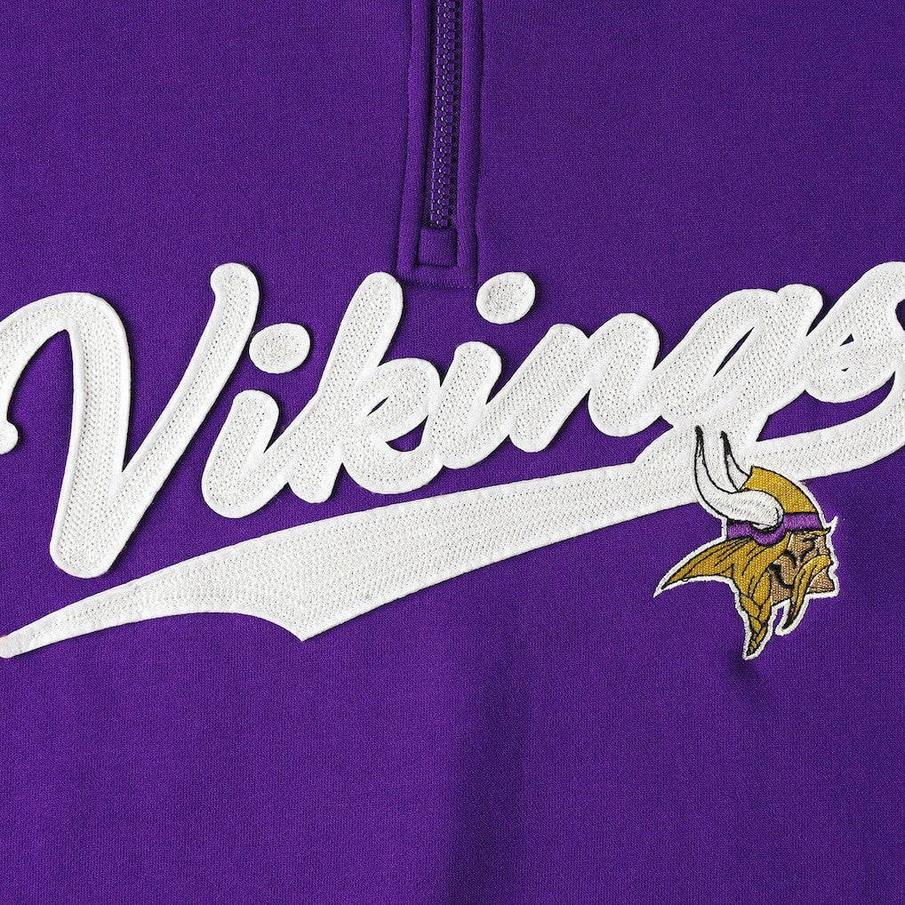 Minnesota Vikings  Tommy Hilfiger Aiden Quarter-Zip Sweatshirt