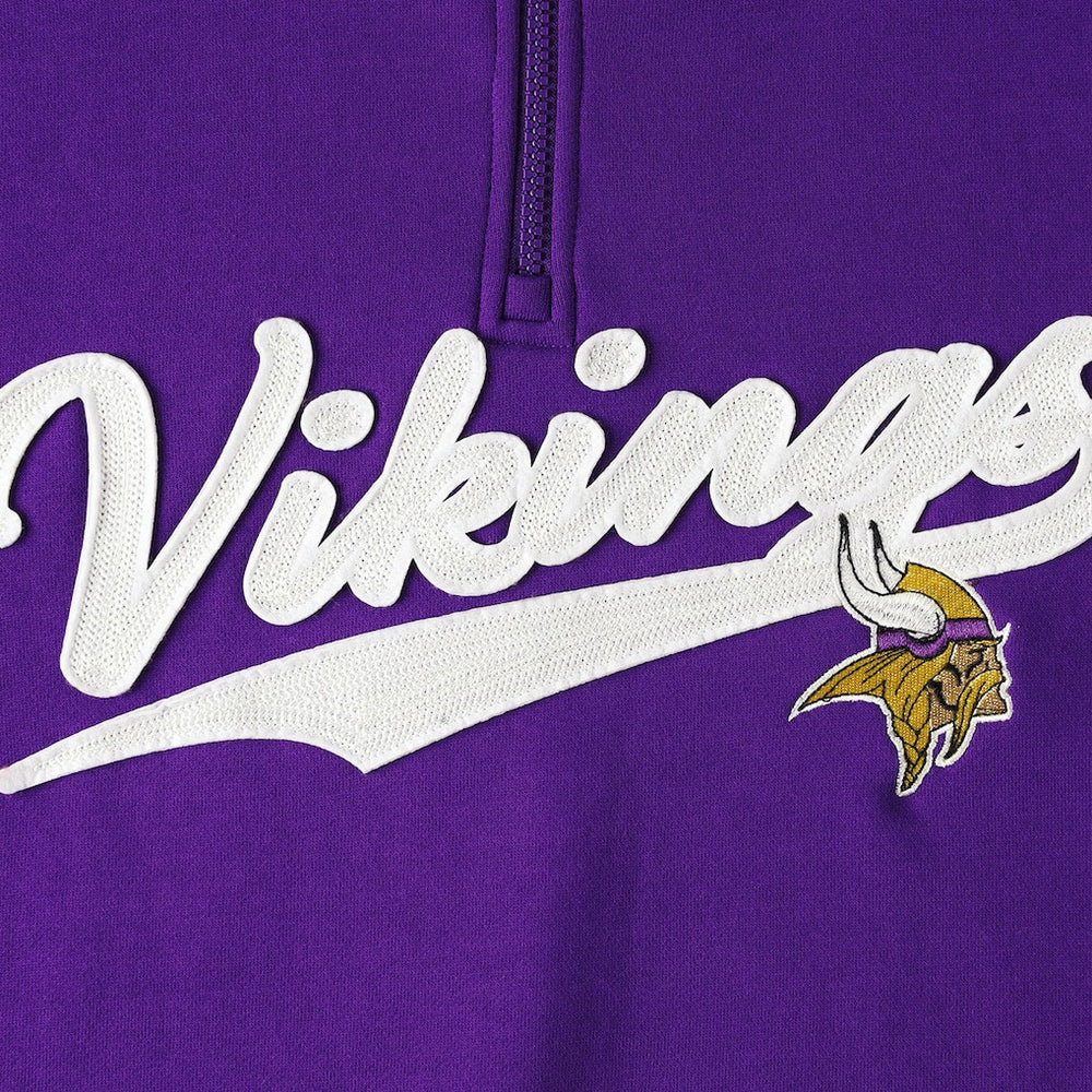 Minnesota Vikings  Tommy Hilfiger Aiden Quarter-Zip Sweatshirt