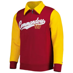 Washington Commanders  Tommy Hilfiger Aiden Quarter-Zip Sweatshirt