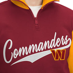 Washington Commanders  Tommy Hilfiger Aiden Quarter-Zip Sweatshirt