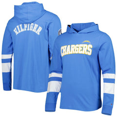 Los Angeles Chargers  Tommy Hilfiger Alex Long Sleeve Hoodie T-Shirt