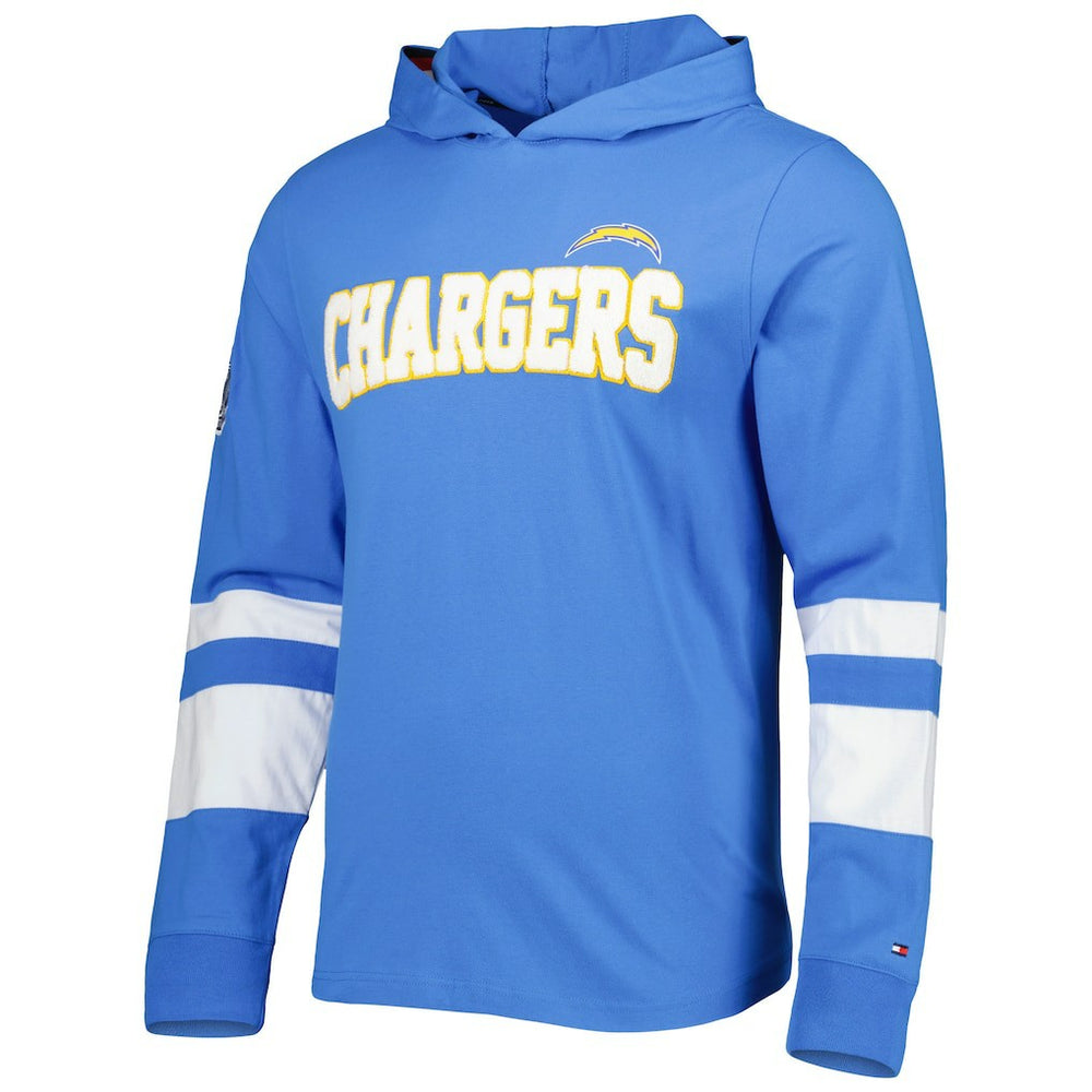 Los Angeles Chargers  Tommy Hilfiger Alex Long Sleeve Hoodie T-Shirt